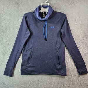 Under Armour Sweater Women Medium Cowl Neck Thumbnail‎ Dark Purple